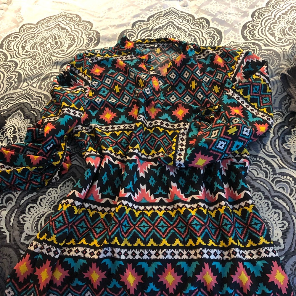 Cute Aztec print dress